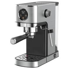 Рожковая кофеварка Korting KCM 1001 EX серебристый
