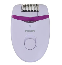 Эпилятор Philips BRE275/00 белый; фиолетовый