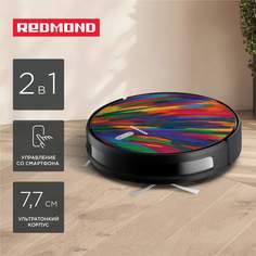 Робот-пылесос REDMOND RV-R630S черный