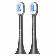 Насадки для зубной щетки Soocas X3 SOFT Black 2 шт