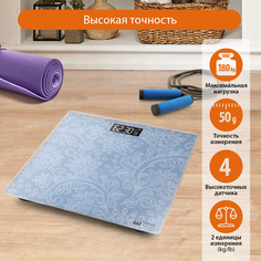 Весы напольные Home Element HE-SC904 голубыые