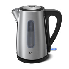 Чайник электрический BQ KT1800S 1.7 л серебристый, черный