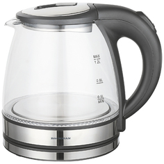 Чайник электрический Backman BM-TEA 724 1.2 л серебристый