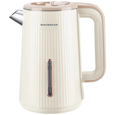 Чайник электрический Backman BM-TEA 723 2 л бежевый