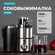 Соковыжималка центробежная GALAXY LINE GL0809 1200 Вт серебристый