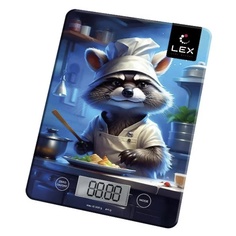 Весы кухонные LEX LXKS 9030 разноцветный