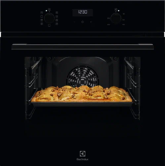 Встраиваемый электрический духовой шкаф Electrolux EOD5H70BZ черный
