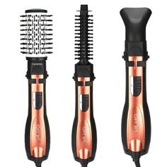 Фен-щетка NoBrand GM-4828 1000 Вт золотистый; черный
