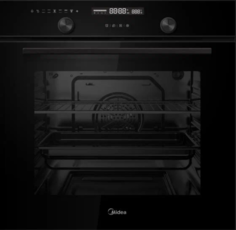 Встраиваемый электрический духовой шкаф Midea MO78107CGB черный