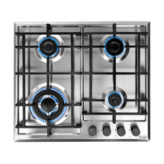 Встраиваемая варочная панель газовая Delonghi GRAZIA 6GW IM серебристый Delonghi