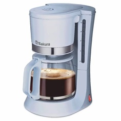 Кофеварка капельного типа SAKURA SA-6117BL голубой