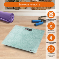 Весы напольные Home Element HE-SC904 зеленые