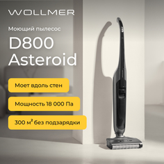 Пылесос Wollmer D800 Asteroid серебристый