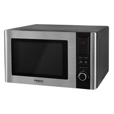 Микроволновая печь соло RED SOLUTION RM-2303D серебристый/черный
