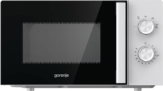 Микроволновая печь соло Gorenje MO20E1WH белый/черный