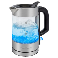 Чайник электрический Profi Cook PC-WKS 1229 G 1 л прозрачный