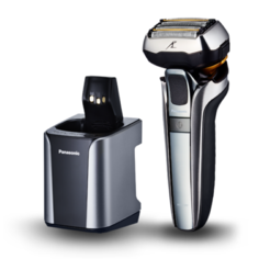 Электробритва Panasonic ES-LV9Q-S722 серебристый; черный