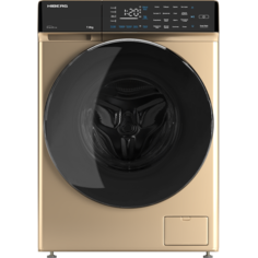 Стиральная машина Hiberg i-DDQ9 - 712 G золотистый