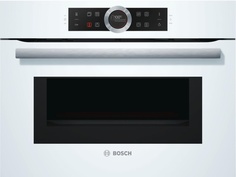 Встраиваемый электрический духовой шкаф Bosch CMG633BW1 белый