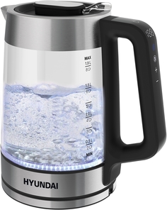 Чайник электрический HYUNDAI HYK-G5607 1.7 л черный