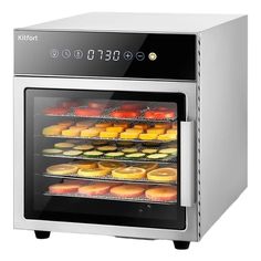 Сушилка для овощей и фруктов Kitfort КТ-4903 Silver