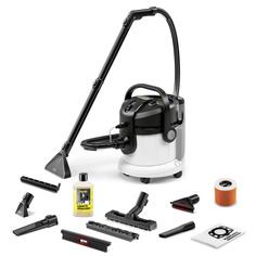 Пылесос Karcher SE 4 Plus белый, черный