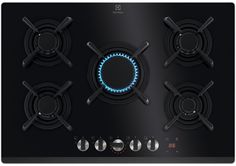 Встраиваемая варочная панель газовая Electrolux KGG953753K черный