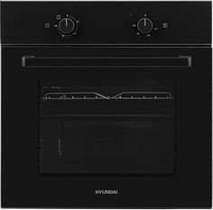 Духовой шкаф Hyundai 6003.01 BG, черное стекло