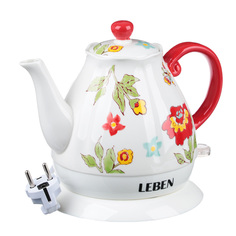 Чайник электрический LEBEN 291-022 1.2 л белый