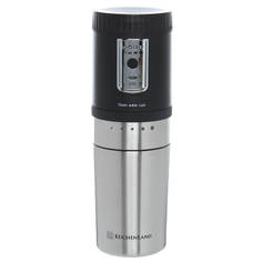 Кофемолка Kuchenland УТ000068561 черный, серебристый