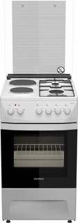 Комбинированная плита Darina 1D KM241 337W белый Дарина