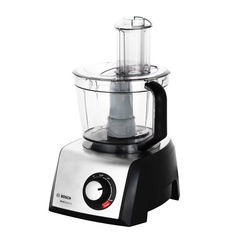 Кухонный комбайн Bosch MC812M865 серебристый, черный