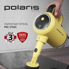 Пароочиститель Polaris PSC 1712C желтый; черный