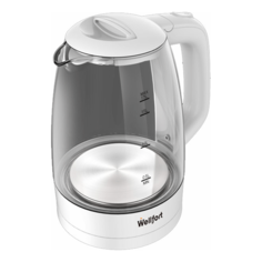 Чайник электрический Wellfort KEGX8008-GS 1.7 л белый