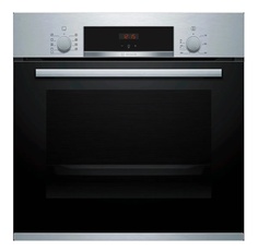 Встраиваемый электрический духовой шкаф Bosch HBF 534ES0Q серебристый, черный