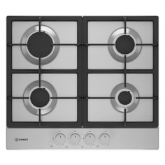 Встраиваемая варочная панель газовая Indesit THPM 642 IX/I серебристый