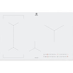 Встраиваемая варочная панель индукционная Electrolux EIV83443BW белый