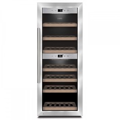 Винный шкаф CASO WineComfort 38 серебристый