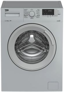 Стиральная машина Beko WSRE6512ZSS серебристый
