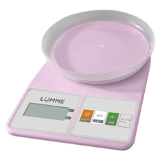 Весы кухонные LUMME LU-SC1361 розовый