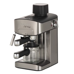 Рожковая кофеварка REDMOND RCM-M1523 серебристый, черный