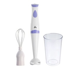 Блендер Luazon Home LBR-24 White/Purple