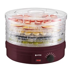 Сушилка для овощей и фруктов VITEK VT-5061 красный