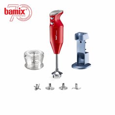 Погружной блендер Bamix DeLuxe M180 Red
