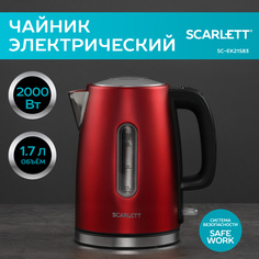 Чайник электрический Scarlett SC-EK21S83 1.7 л красный