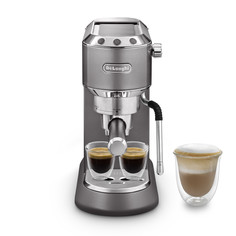 Рожковая кофеварка Delonghi EC885.GY серый Delonghi