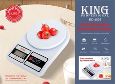 Весы кухонные King KC-6001 белый
