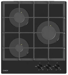 Встраиваемая варочная панель газовая Candy CHXG53CNB черный