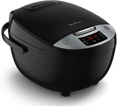 Мультиварка Moulinex MK 611832 черный; серебристый
