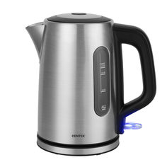 Чайник электрический Centek CT-1002 1.7 л серый, черный